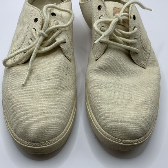 Clae Ellington tan colored outter canvas body lace up style men’s size 10.5 - Picture 2 of 10